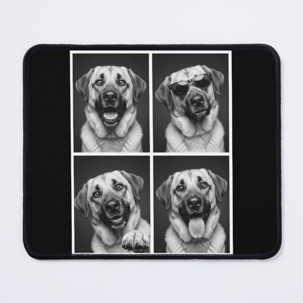 Item preview, Funny Anatolian Shepherd Dog Selfie Photo Photobooth Dog Lover designed and sold by dian-rody-crest.