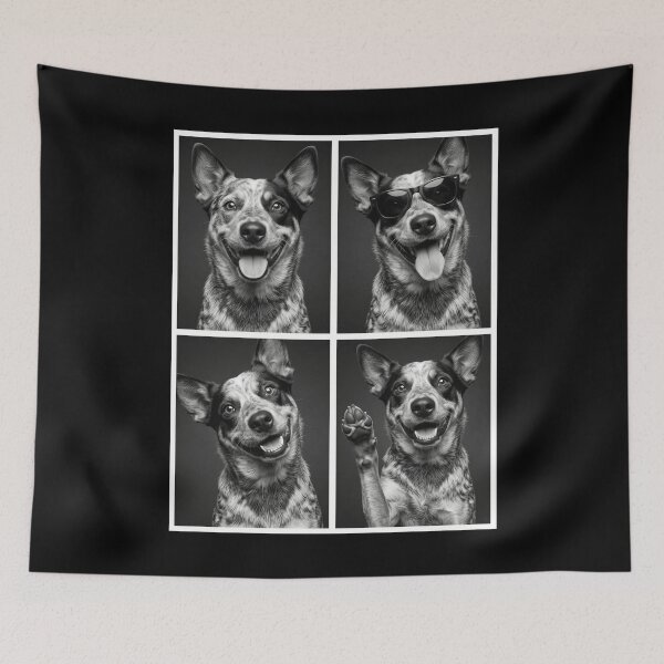 Item preview, Funny Australian Cattle Dog Selfie Photo Photobooth Dog Lover designed and sold by dian-rody-crest.