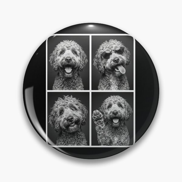 Item preview, Funny Barbet Selfie Photo Photobooth Dog Lover designed and sold by dian-rody-crest.