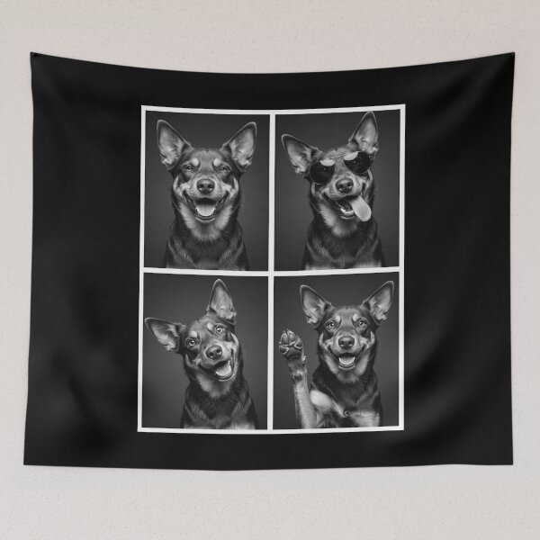 Item preview, Funny Australian Kelpie Selfie Photo Photobooth Dog Lover designed and sold by dian-rody-crest.