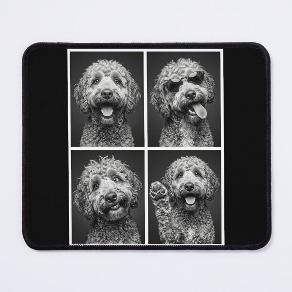 Item preview, Funny Barbet Selfie Photo Photobooth Dog Lover designed and sold by dian-rody-crest.