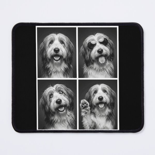 Item preview, Funny Bearded Collie Selfie Photo Photobooth Dog Lover designed and sold by dian-rody-crest.