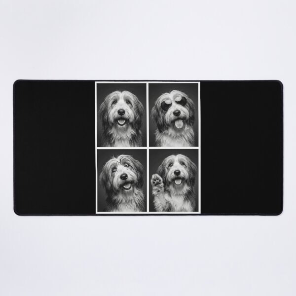 Item preview, Funny Bearded Collie Selfie Photo Photobooth Dog Lover designed and sold by dian-rody-crest.