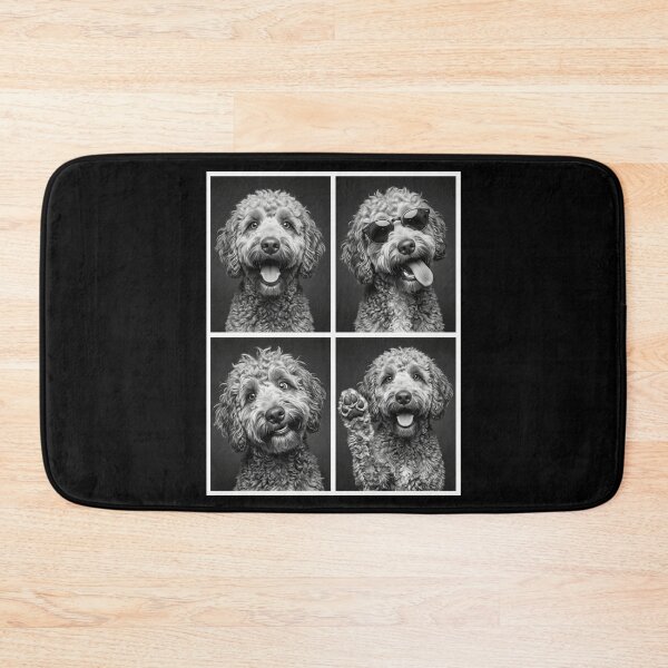 Item preview, Funny Barbet Selfie Photo Photobooth Dog Lover designed and sold by dian-rody-crest.