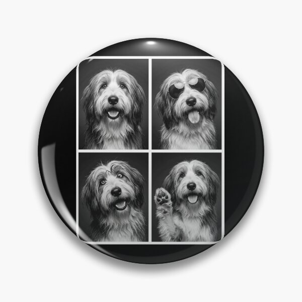 Item preview, Funny Bearded Collie Selfie Photo Photobooth Dog Lover designed and sold by dian-rody-crest.
