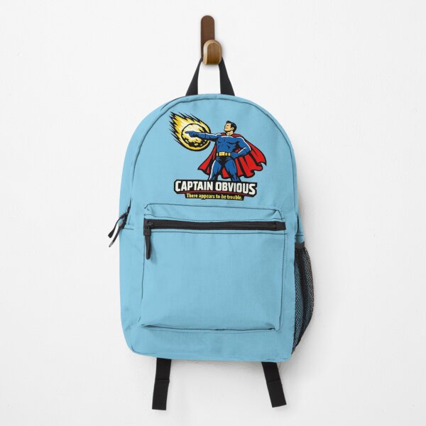 Item preview, Captain Obvious – There Appears To Be Trouble designed and sold by KungPowUnicorn.
