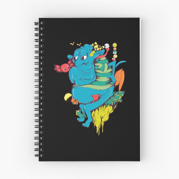 Item preview, Blue Monstrous Creature Surrounded By Small Characters designed and sold by KingdomTwelve.