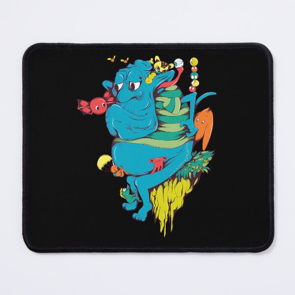 Item preview, Blue Monstrous Creature Surrounded By Small Characters designed and sold by KingdomTwelve.