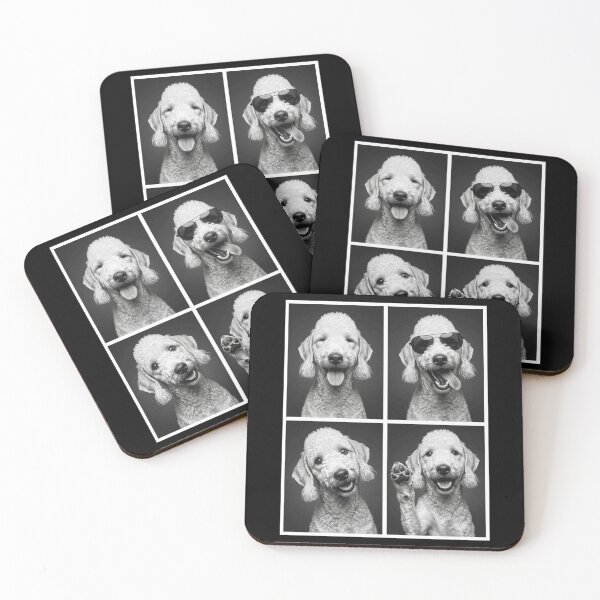 Item preview, Funny Bedlington Terrier Selfie Photo Photobooth Dog Lover designed and sold by dian-rody-crest.
