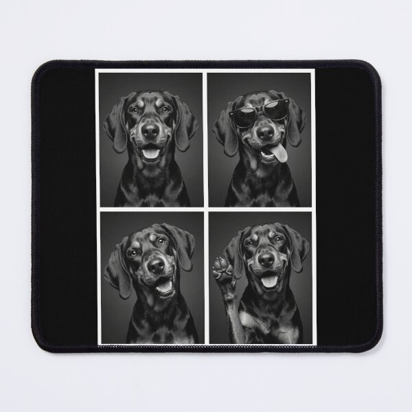 Item preview, Funny Black and Tan Coonhound Selfie Photo Photobooth Dog Lover designed and sold by dian-rody-crest.