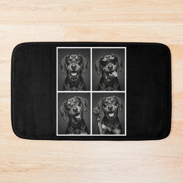Item preview, Funny Black and Tan Coonhound Selfie Photo Photobooth Dog Lover designed and sold by dian-rody-crest.
