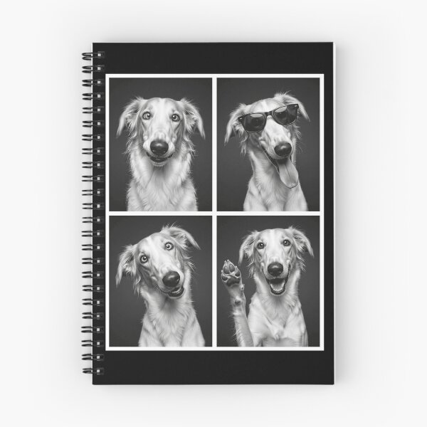 Item preview, Funny Borzoi Selfie Photo Photobooth Dog Lover designed and sold by dian-rody-crest.