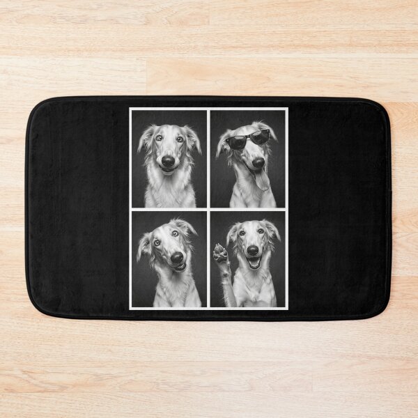 Item preview, Funny Borzoi Selfie Photo Photobooth Dog Lover designed and sold by dian-rody-crest.