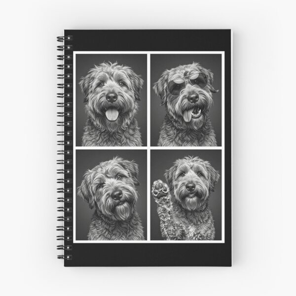Item preview, Funny Bouvier des Flandres Selfie Photo Photobooth Dog Lover designed and sold by dian-rody-crest.