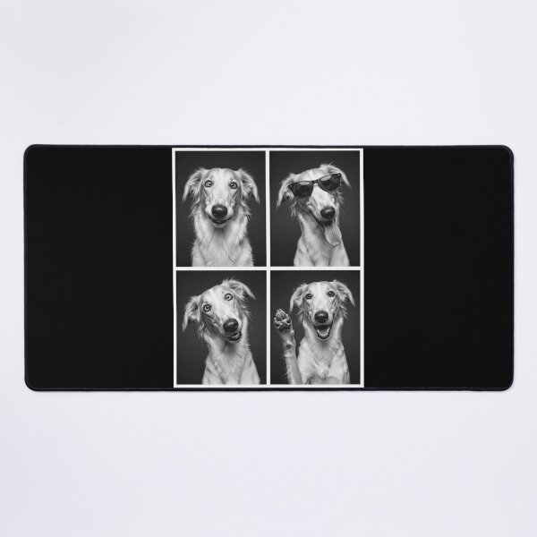 Item preview, Funny Borzoi Selfie Photo Photobooth Dog Lover designed and sold by dian-rody-crest.