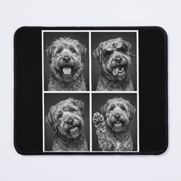 Item preview, Funny Bouvier des Flandres Selfie Photo Photobooth Dog Lover designed and sold by dian-rody-crest.