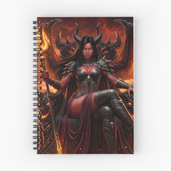Item preview, Demon Queen Succubus Fiery Throne designed and sold by GalleryBrisArt.