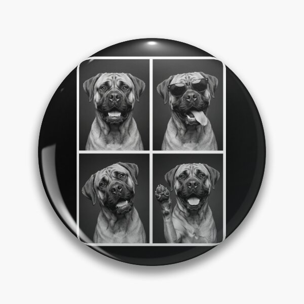 Item preview, Funny Bullmastiff Selfie Photo Photobooth Dog Lover designed and sold by dian-rody-crest.