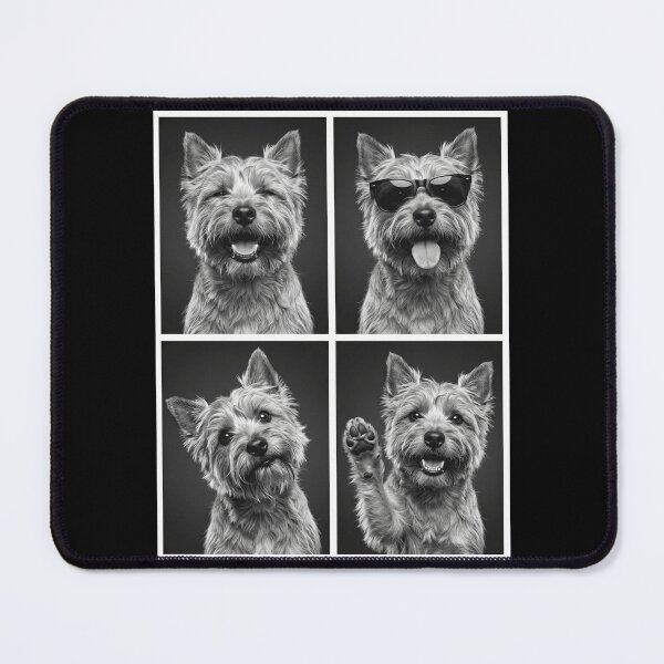 Item preview, Funny Cairn Terrier Selfie Photo Photobooth Dog Lover designed and sold by dian-rody-crest.