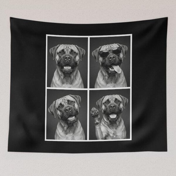 Item preview, Funny Bullmastiff Selfie Photo Photobooth Dog Lover designed and sold by dian-rody-crest.
