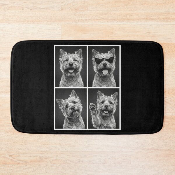 Item preview, Funny Cairn Terrier Selfie Photo Photobooth Dog Lover designed and sold by dian-rody-crest.
