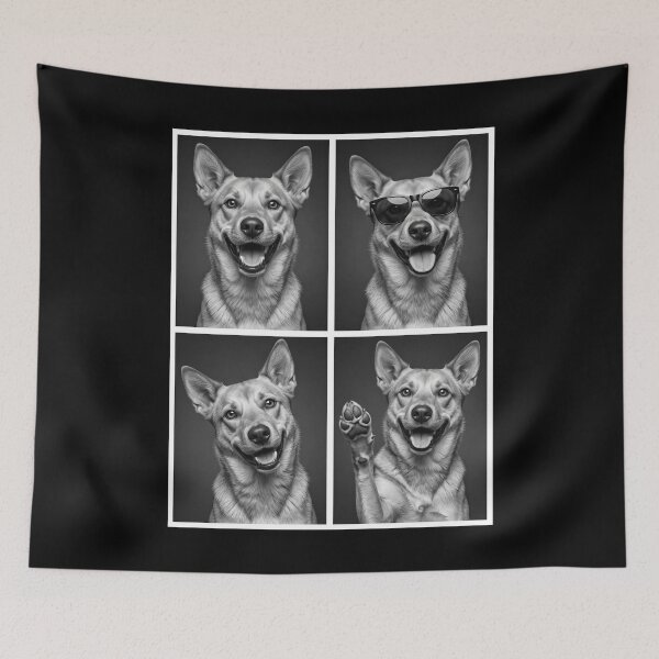 Item preview, Funny Carolina Dog Selfie Photo Photobooth Dog Lover designed and sold by dian-rody-crest.