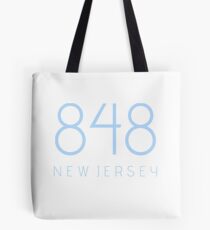 NEW JERSEY 848 Tote Bag