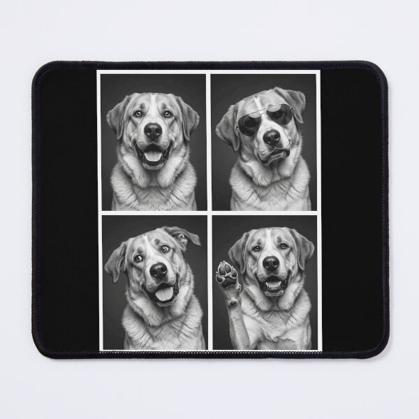 Item preview, Funny Central Asian Shepherd Dog Selfie Photo Photobooth Dog Lover designed and sold by dian-rody-crest.