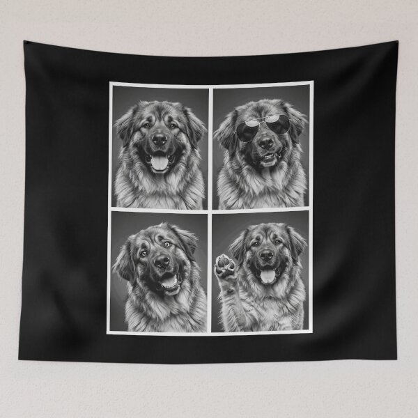 Item preview, Funny Caucasian Shepherd Dog Selfie Photo Photobooth Dog Lover designed and sold by dian-rody-crest.