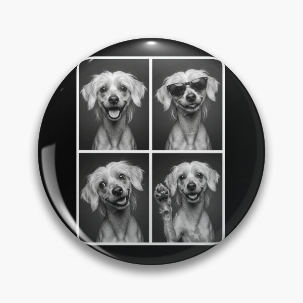 Item preview, Funny Chinese Crested Dog Selfie Photo Photobooth Dog Lover designed and sold by dian-rody-crest.