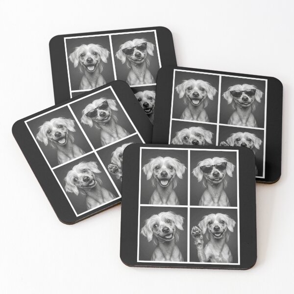 Item preview, Funny Chinese Crested Dog Selfie Photo Photobooth Dog Lover designed and sold by dian-rody-crest.
