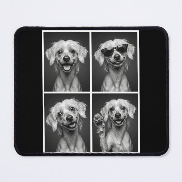 Item preview, Funny Chinese Crested Dog Selfie Photo Photobooth Dog Lover designed and sold by dian-rody-crest.