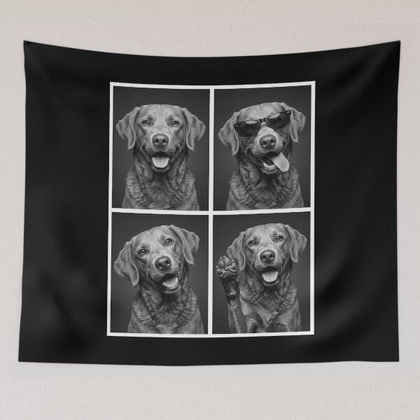 Item preview, Funny Chesapeake Bay Retriever Selfie Photo Photobooth Dog Lover designed and sold by dian-rody-crest.