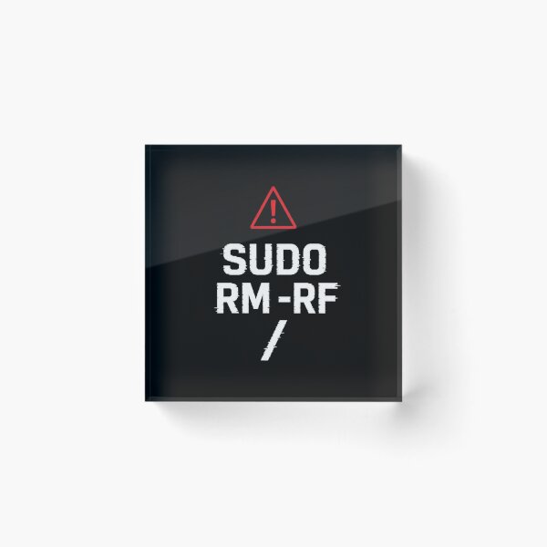 Item preview, Sudo Rm -Rf / Danger Terminal Command designed and sold by MotionBanana Art.