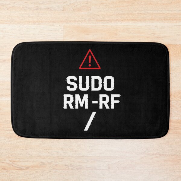 Item preview, Sudo Rm -Rf / Danger Terminal Command designed and sold by MotionBanana Art.