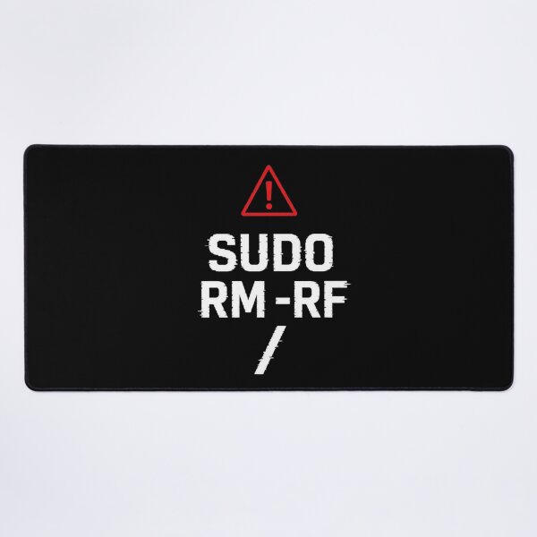 Item preview, Sudo Rm -Rf / Danger Terminal Command designed and sold by MotionBanana Art.