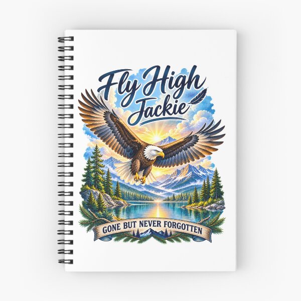 Item preview, Bald Eagles Jackie Fan Club, California Wildlife Watercolor designed and sold by MaskedTarget.