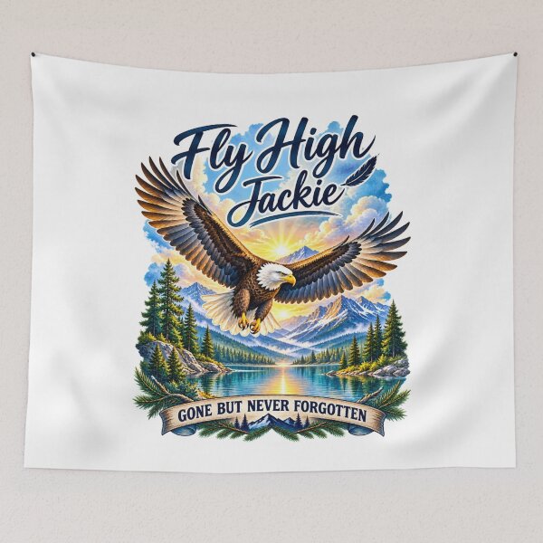 Item preview, Bald Eagles Jackie Fan Club, California Wildlife Watercolor designed and sold by MaskedTarget.