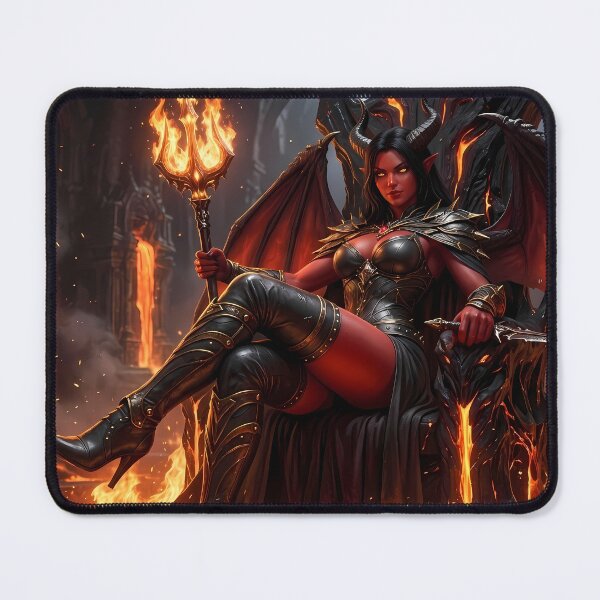 Item preview, Demon Queen Succubus Fiery Throne designed and sold by GalleryBrisArt.