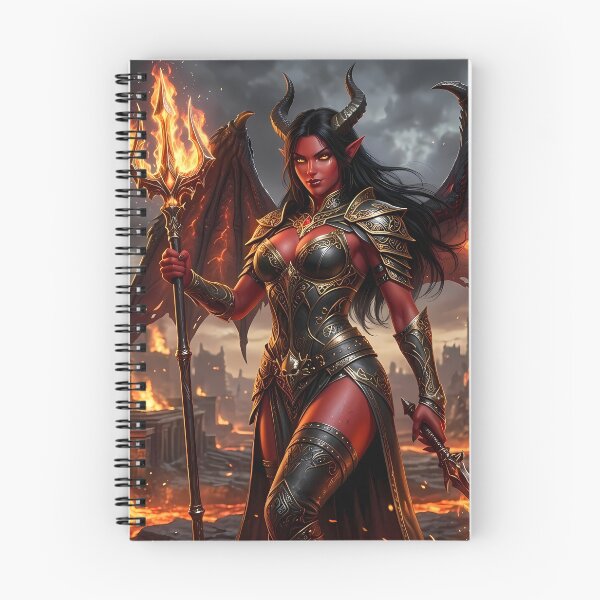 Item preview, Demon Queen Succubus Fiery Throne designed and sold by GalleryBrisArt.