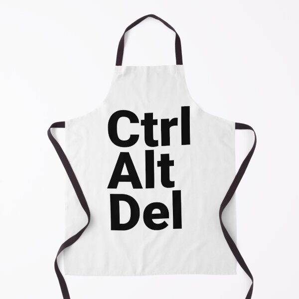 Item preview, Ctrl Alt Del Keyboard Shortcut Typography designed and sold by MotionBanana Art.