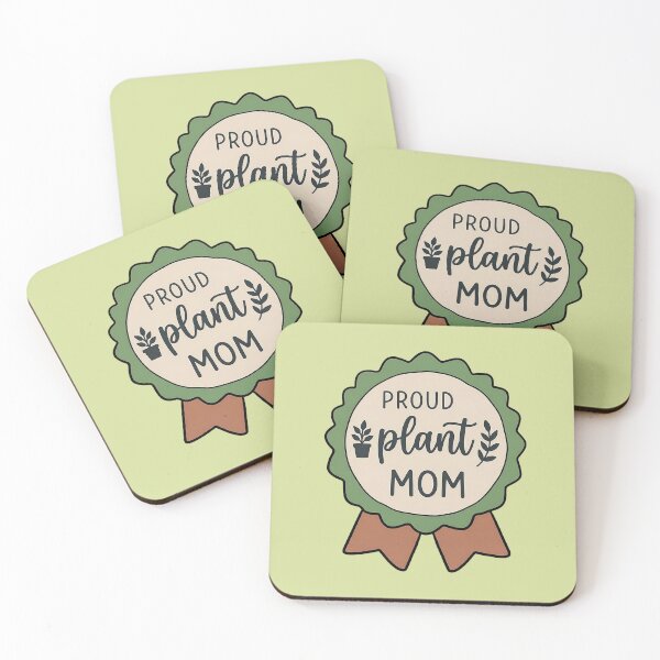 Item preview, Proud Plant Mom Award Badge Funny designed and sold by LuloCreative.