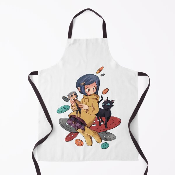 Item preview, Coraline Girl Holding Ragdoll With Black Cat designed and sold by FKL08.