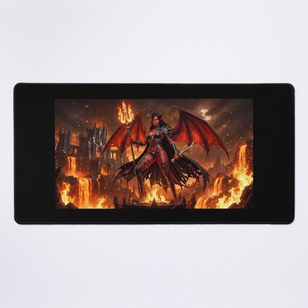 Item preview, Demon Queen Succubus Fiery Throne designed and sold by GalleryBrisArt.