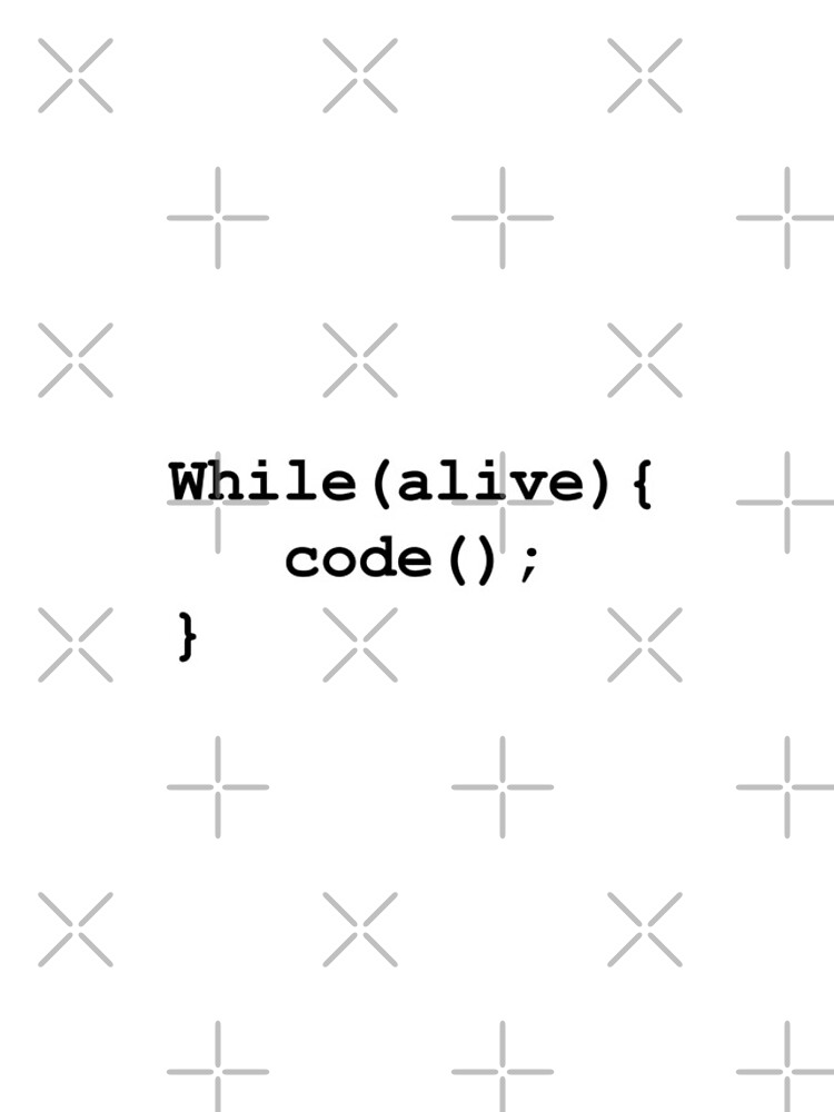 Thumbnail 4 of 4, iPhone Case, While Alive Code Loop Syntax designed and sold by MotionBananaArt.