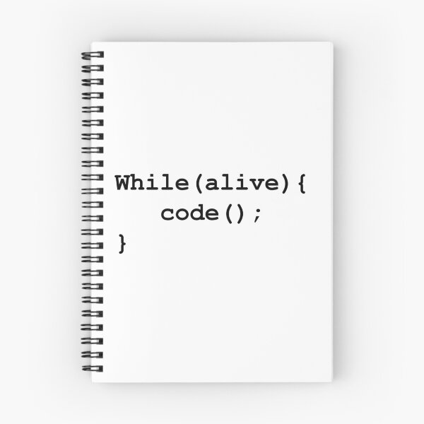 Item preview, While Alive Code Loop Syntax designed and sold by MotionBanana Art.