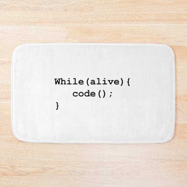 Item preview, While Alive Code Loop Syntax designed and sold by MotionBanana Art.