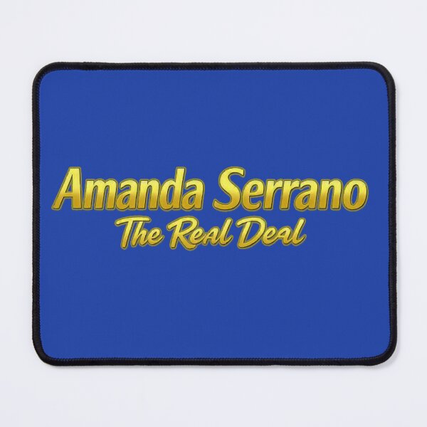 Item preview, Amanda Serrano - The Real Deal (Edición Oro Metálico) designed and sold by Urban-InkStudio.