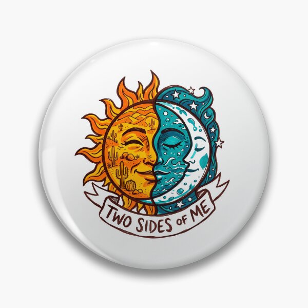 Item preview, Two Sides of Me: Sun and Moon designed and sold by AliveStyle.