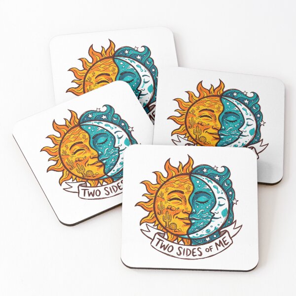 Item preview, Two Sides of Me: Sun and Moon designed and sold by AliveStyle.